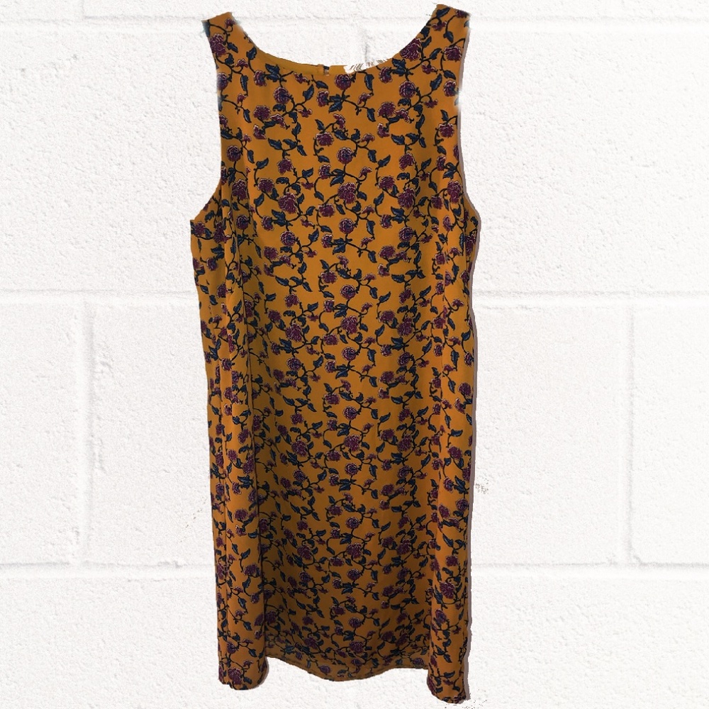 Pink Rose Cute Fall Dress